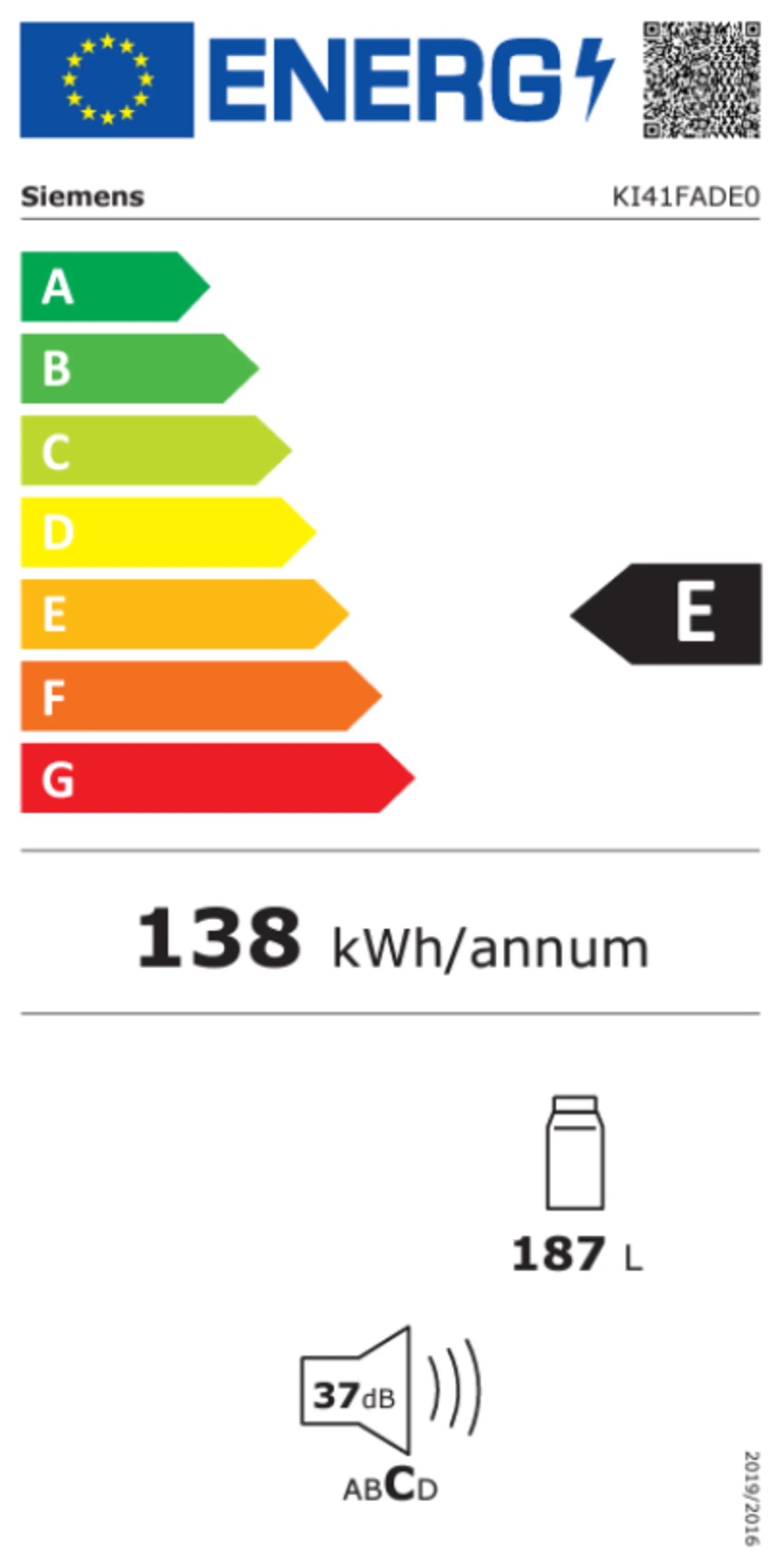 Energieeffizienzlabel